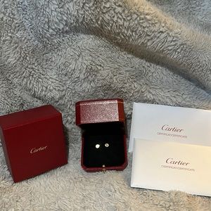 Cartier Love stud earrings